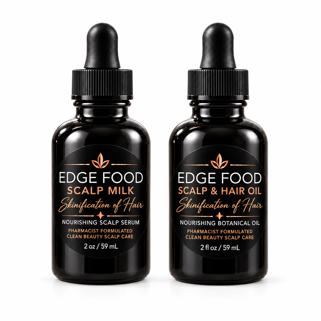 Edge Food Scalp Milk and Scalp & Hair Oil
